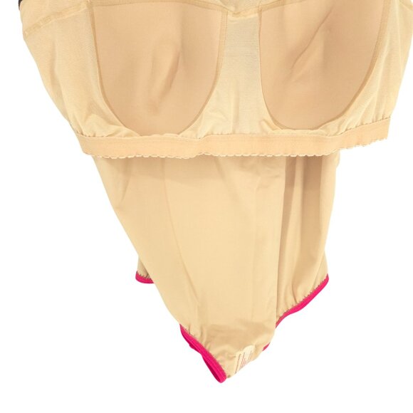 Lands' End Swim suit Pink One Piece Summer Vacation Pool Party Ocean Modest 22W - Picture 11 of 16